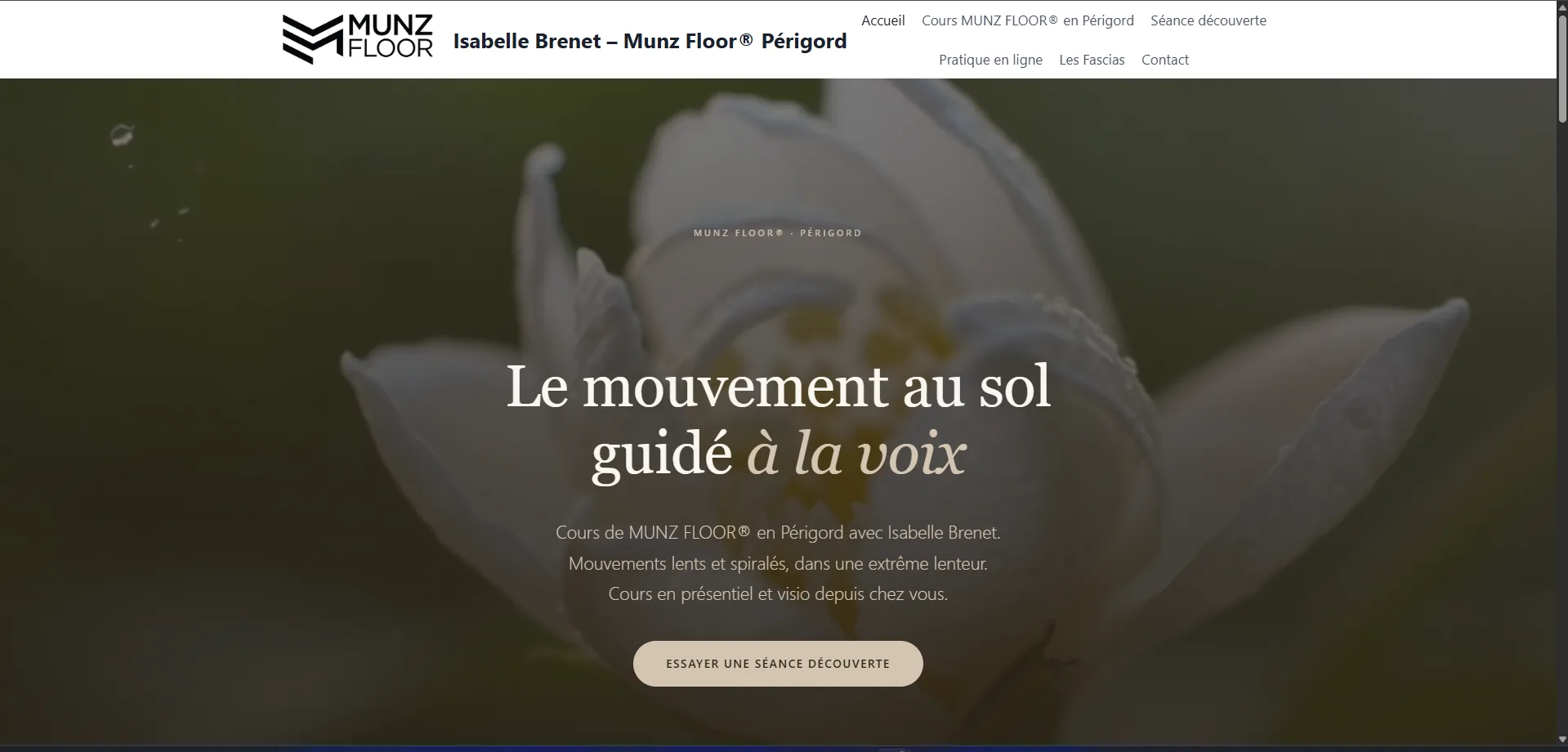 Site Isabelle Brenet - Munz Floor Périgord